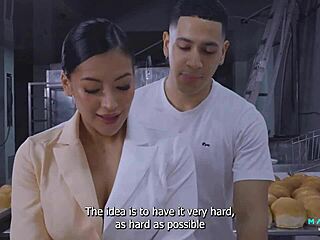 Baker Fills Mariana Martix's Ass with Cum - Max Betancur