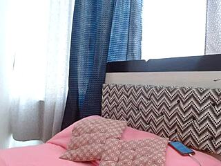 curvy milf flashes fat ass and rides huge cock doggystyle in lingerie for wet creampie outdoors