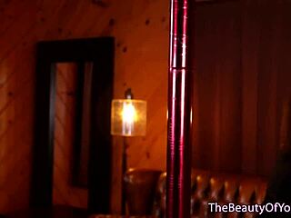 Beautiful teen 18+ lesbians start pussylicking passionately on the couch, exploring tribbing and squirting in a casual intimate session.