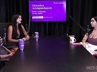 Intense Swingers Compilation Featuring Renatinha Melo Cast With Tifany Rocha And Didy Reis Part 4 On Sheer Red