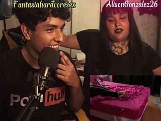 Reaccionando contrasts top argentinian porn with fat ass blowjob ending in chubby fantasy fuck