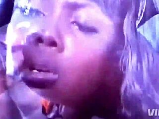 Oh yes, that pretty ebony bbw with saggy tits loves romantic sex!