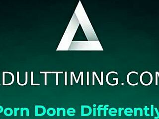 Whoa, pounding those clouds hard! Dante Colle and Anna Claire Clouds in steamy AdultTiming action.