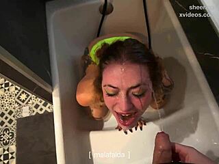 omg, malafalda craves that rough slapping, spitting, gagging, choking, and pissing action so bad 😈🔥