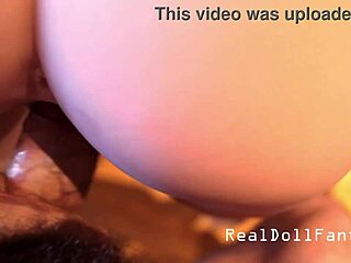 Hey, check out this sex doll's first time getting it in the ass