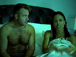 Interracial hardcore teaser with deepthroat sucking and doggystyle bending in Sex Sounds II from Missax