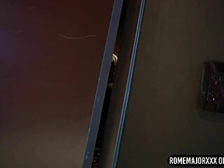 hey, check out rome major letting sara jay dive into big cock doggystyle and anal fun with interracial ass to mouth action leading to cum on tits