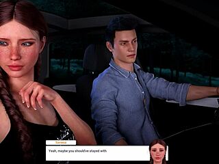 Lets Play Midnight Ride Galactic Detour DLC Ending 4 With Double Trouble Shemale Action