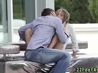 Crave This Fetish Babe Getting Intense Oral Sex And Footjob Action!