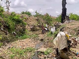 We got down and dirty fucking in the forest with that fat bbw and her huge ass