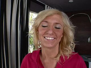 Ella marie loves getting fucked hard doggystyle in lingerie and fishnets with deep anal fingering - what a thrill!