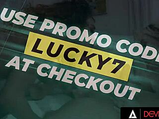 Gorgeous babes Scarlit Scandal and Kayley Gunner swap hot cum after intense threesome with deepthroat blowjob and rough sex