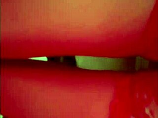 rossmexicana enjoys solo play with red stockings