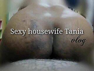 I feel so horny riding that big ass tania in cowgirl position