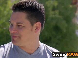 Swingers Group Engages In Oral Sucking And Blowjob Orgy In Reality Scene