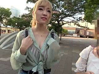 Adorable Blonde White Gal Jd Rides Wildly To Massive Climax