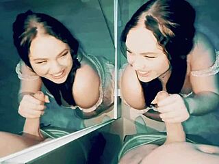 Chubby amateur seduces guy for creampie and intense anal action in homemade reality.