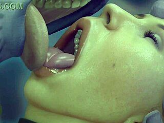 Black widow takes on massive cock in her big ass for intense pounding action