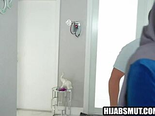 Muslim Woman Convinced by Neighbor for Intimate Encounter