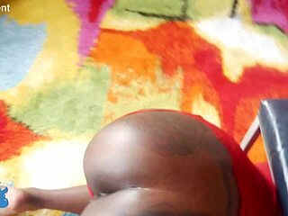 stuck then fucked by big black cock in ebony accident