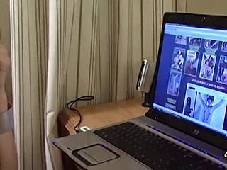 What if Janessa Jordan puts on a wild lesbian dildo fucking show