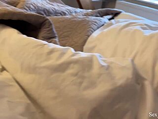 Shy Arab Woman And Man Share A Bed In A Hotel - What Happens Next?