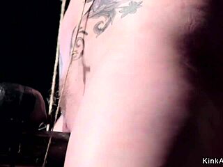 Anal hooked slut endures intense device bondage with rough fucking and gagging