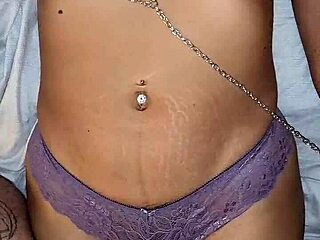 Intriguing Vered Wifey Bedroom Play Dripping Wet Pussy Vibrator Lingerie Handjob