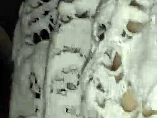 Ex girlfriend in stockings takes huge amateur cock