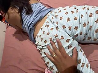 Curvy Stepsister Plays Hard to Get Until Filled with Milk