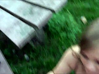 Public Caught Fingering, Stranger Fucks Me Bareback!