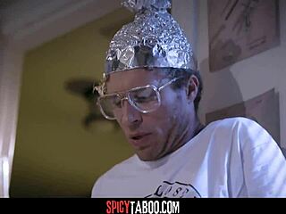 Conspiracy theorist gets assfucked by sexy milf in wild fisting fantasy