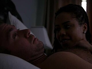 Interracial hardcore teaser with deepthroat sucking and doggystyle bending in Sex Sounds II from Missax