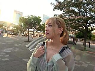 Adorable Blonde White Gal Jd Rides Wildly To Massive Climax