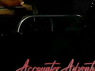 Teen Suggestively Rides Big Cock Outdoors To Cumshot