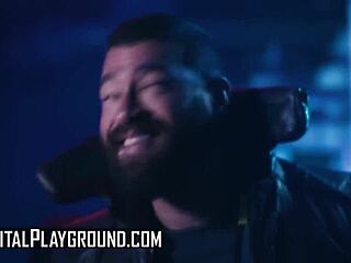 Sloppy cock sucking and intense riding happen on spaceship with Tru Kait, Geishakyd, Xander, Sam