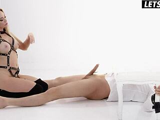 hot blonde dives into deep anal with her blindfolded lover on whiteboxxx