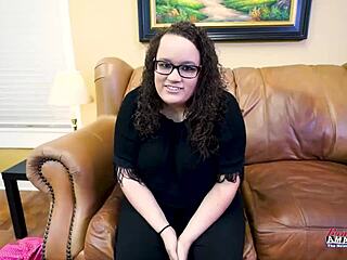 hey, watch busty brunette harper b suck that cock before banging and getting jizzed?