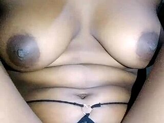 oh man, check out this african chick with small tits riding that huge black cock on her ass