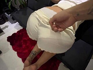 My curvy bbw friend surprised me with early christmas doggystyle quickie in homemade pov