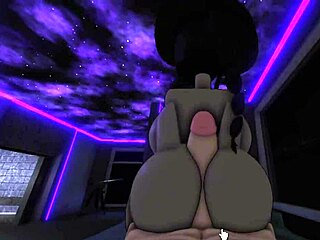 Hey, this busty follower begged me to fuck her hard in Roblox, and she made me cum inside her big tits slut style! 💦🍑