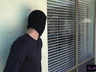 Shady Security Lends His Cock To Armani Black For Protection