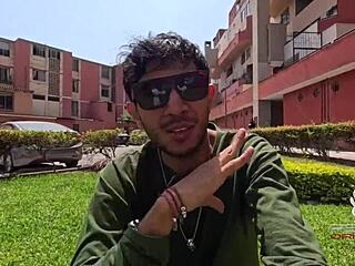 chubby latina slut with big natural tits rides small cock to cum in mouth deepthroat finish