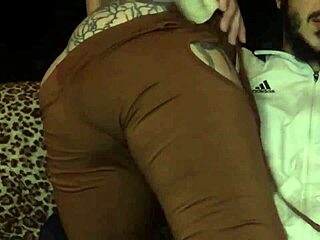 big ass milf slurps hard cock then gets rimmed while toying her tight hole with huge dildo and vibrator. pawg blowjob ass eating sextoys thrill.