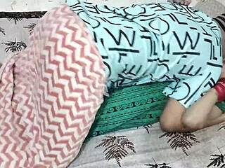 Horny Indian Couple Jija And Sali Enjoying Passionate New Year Sex