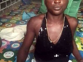 The crazy girl loved to twerk in her sexy clothes until she stripped naked for more fun.