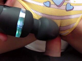 in a moment of excitement, the young japanese woman experiences her first intimate encounter