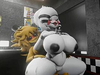 Puppet From Fnaf Hints At Big Ass Creampie In Futanari Big Black Cock Compilation