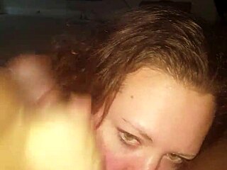 Subtle Interracial Blowjob Tease With Big Boobs And Cock Action