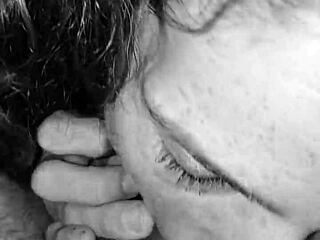 Rhonda BJ Queen Passionately Sucks Cum From Nuts With Intense Deepthroat And Rimjob Action